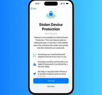 都安苹果授权维修店分享被盗设备保护功能开启方法 