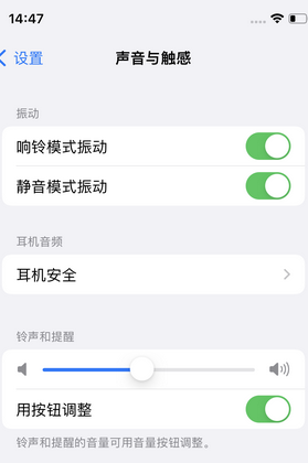 都安苹果锁屏维修分享iPhone锁屏时声音忽大忽小调整方法