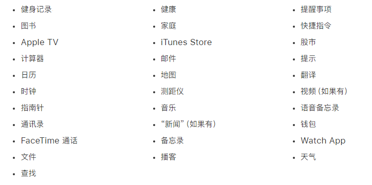 都安苹果手机维修分享iPhone 14系列机型可以卸载哪些自带的App? 